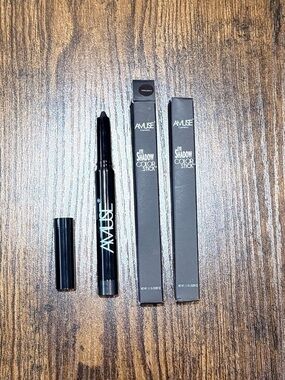 Amuse shade 4 Black Eye Shadow Color Stick — Black Cream Shadow 2pack